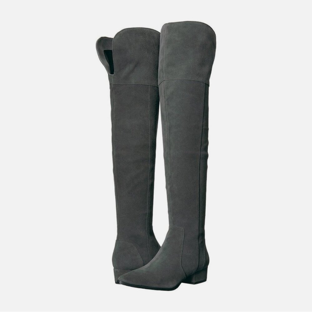 NWOB Splendid Ruby Gray Slate Suede Boots